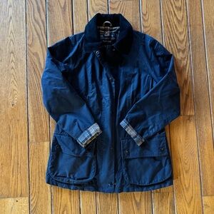 Barbour Beadnell Navy US 6